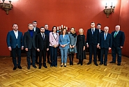 Saeima committee members and Verkhovna Rada representatives discuss the situation in Ukraine