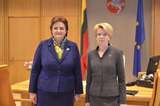 Saeimas priekšsēdētājas Ināras Mūrnieces darba vizīte Lietuvā
