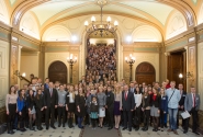 On Job Shadow Day almost 350 youths observe the everyday work of the Saeima during the Latvian Presidency