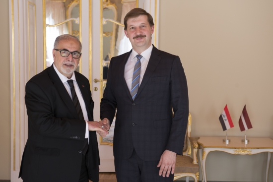 Saeimas sekretāra Andreja Klementjeva tikšanās ar Irākas vēstnieku