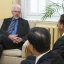 Ojāra Ērika Kalniņa tikšanās ar Ķīnas vēstnieku