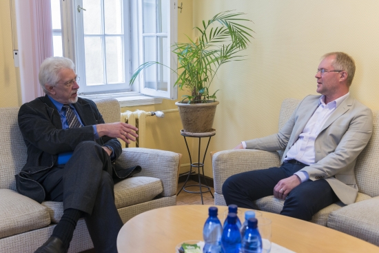 Ojāra Ērika Kalniņa tikšanās ar Igaunijas Ārlietu komisijas priekšsēdētāju