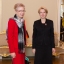 Ināra Mūrniece tiekas ar Vācijas Mēklenburgas-Priekšpomerānijas federālās zemes parlamenta priekšsēdētāju