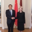 Ināra Mūrniece tiekas ar Ķīnas Valsts padomes Ministru prezidentu