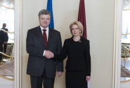 Ināra Mūrniece to Ukrainian President: Ukrainian nation asserts its strength
