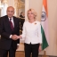Ināra Mūrniece tiekas ar Indijas ārlietu ministru