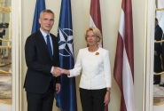 Ināra Mūrniece to NATO Secretary General: enhanced forward presence of NATO in the region shows the strength of the alliance