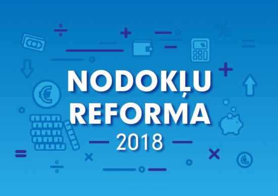 Infografika “Nodokļu reforma 2018”