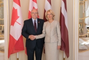 Ināra Mūrniece to the Speaker of the Senate of Canada:  Canada is a strong ally for Latvia  