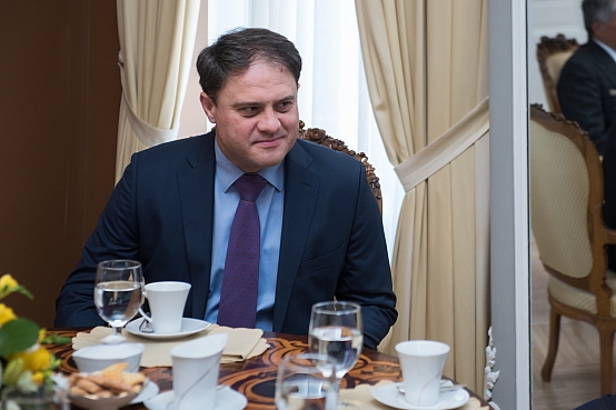 Gunārs Kūtris tiekas ar Kazahstānas ārlietu ministra vietnieku