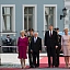 Saeimas priekšsēdētāja piedalās Īrijas prezidenta oficiālajā sagaidīšanas ceremonijā 