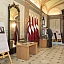 Saeimas priekšsēdētāja vietas izpildītāja trimdā J.Rancāna portreta atklāšana Saeimas priekšsēdētāju portretu galerijā