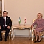 Ināra Mūrniece tiekas ar Uzbekistānas vēstnieku