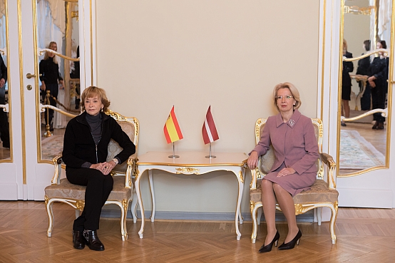 Ināra Mūrniece tiekas ar Spānijas Karalistes Valsts Padomes prezidenti