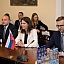 Saeimas Ārlietu komisijas priekšsēdētajs Rihards Kols un komisijas deputāti tiekas ar Slovākijas delegāciju