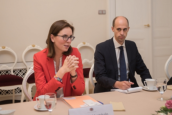 Dagmāra Beitnere-Le Galla tiekas ar Francijas Republikas Eiropas lietu un ārlietu ministrijas Eiropas lietu valsts ministri