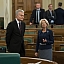 Ināra Mūrniece tiekas ar Lietuvas prezidentu 