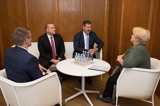 Vita Anda Tērauda tiekas ar Slovākijas Republikas Ārlietu un Eiropas lietu ministrijas Valsts sekretāru