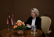 Ināra Mūrniece: Latvija un Vācija ir cieši sabiedrotie