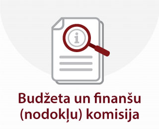 Budžeta komisijas faktu lapas ikona
