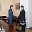 Rihards Kols tiekas ar Rumānijas Senāta Ārlietu komisijas priekšsēdētāju