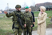 La Présidente de la Saeima: nous saluons la contribution de la Tchéquie à la sécurité de la Baltique 