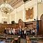 Rīgas 84.vidusskolas 9.a klase apmeklē Saeimu skolu programmas "Iepazīsti Saeimu" ietvaros.