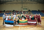 Latvijas parlamentāriešu komanda cīņā par Baltijas Asamblejas ceļojošo kausu basketbolā piekāpjas Lietuvas un Igaunijas komandām