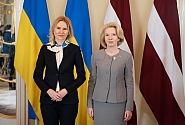 La Présidente de la Saeima à la vice-présidente de la Rada: la victoire de l’Ukraine est une condition préalable à une paix durable en Europe 