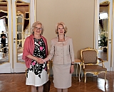 Saeimas priekšsēdētāja tiekas ar Somijas vēstnieci