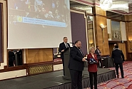 Saeima Speaker receives Ukraine national award
