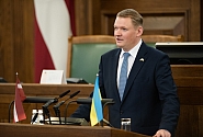 Edvards Smiltēns elected as Speaker of the Saeima