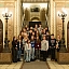 Saulkrastu novada vidusskolas skolēni apmeklē Saeimu skolu programmas "Iepazīsti Saeimu" ietvaros