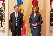 Zanda Kalniņa-Lukaševica apliecina Latvijas atbalstu Moldovai eirointegrācijas ceļā