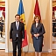 Zanda Kalniņa-Lukaševica tiekas ar Moldovas ārlietu ministru