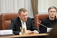 Le Président de la Saeima s’est entretenu avec les hauts responsables ukrainiens à Kyiv 
