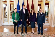 La Secrétaire générale du Conseil de l’Europe rend visite à la Saeima