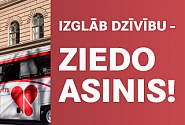 Ceturtdien pie Saeimas nama – asinsdonoru diena