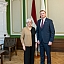 Edvards Smiltēns tiekas ar Eiropas Parlamenta deputāti Sandru Kalnieti
