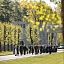 Svinīgā vainagu nolikšanas ceremonija Rīgas Brāļu kapos Nacisma sagrāves un Otrā pasaules kara upuru piemiņas dienā