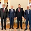 Jānis Grasbergs tiekas ar Azerbaidžānas Republikas parlamenta deputātu delegāciju