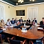 Rihards Kols un komisijas deputāti tiekas ar Polijas Republikas Sejma Ārlietu komisijas priekšsēdētāju