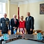 Raimonds Bergmanis tiekas ar Zviedrijas Karalistes parlamenta Aizsardzības komisijas priekšsēdētāju