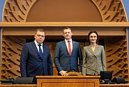 Baltijas valstu parlamentu priekšsēdētāji: labākais Ukrainas ilgtermiņa drošības garants – NATO kolektīvā aizsardzība