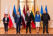 Samita priekšvakarā sešu valstu spīkeri pieņem paziņojumu Ukrainas atbalstam dalībai NATO 