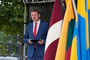 Le Président de la Saeima: la place de l’Ukraine est dans une Europe unie et libre