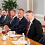 Saeimas priekšsēdētājs un frakciju vadītāji tiekas ar Valsts prezidentu