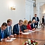 Sadarbības līguma un Deklarācijas par Evikas Siliņas vadītā Ministru kabineta iecerēto darbību svinīgā parakstīšana