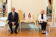 Daiga Mieriņa Azerbaidžānas vēstniekam: esam ieinteresēti ekonomiskās sadarbības stiprināšanā