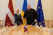 Speaker Mieriņa to her Ukrainian counterpart: we stand with you and we will stay by your side